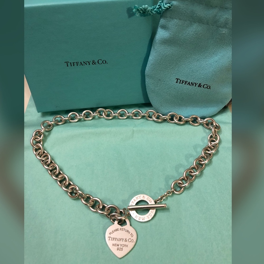 Return to Tiffany Heart Toggle Necklace